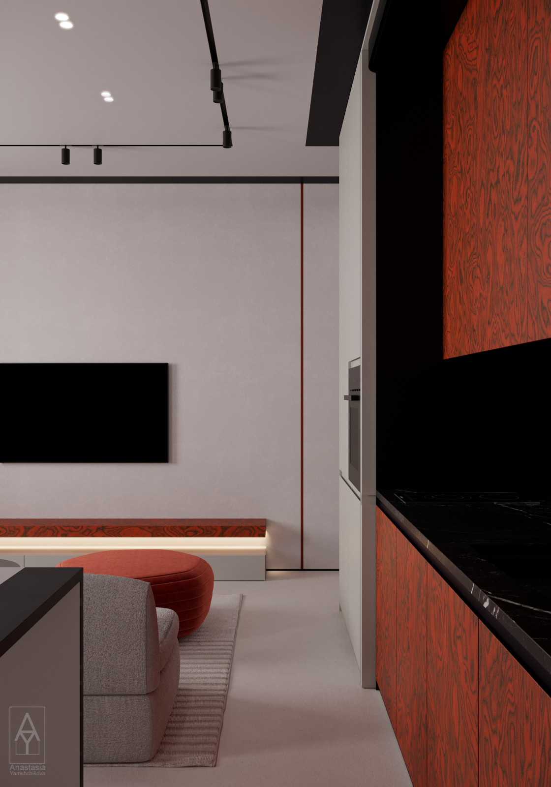 Проект квартиры в ЖК Clever Park