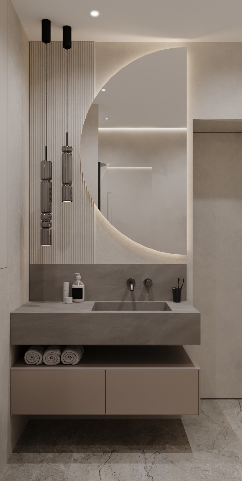 Дизайн-проект квартиры в ЖК Лесков