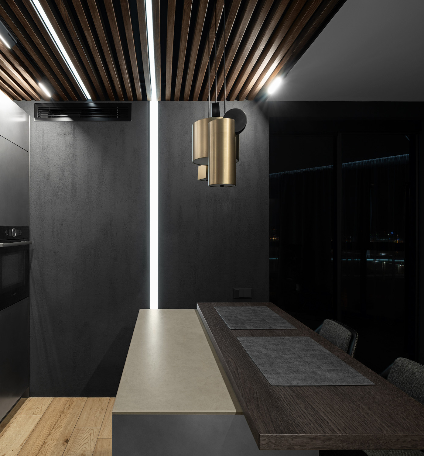 Black mood. Realization