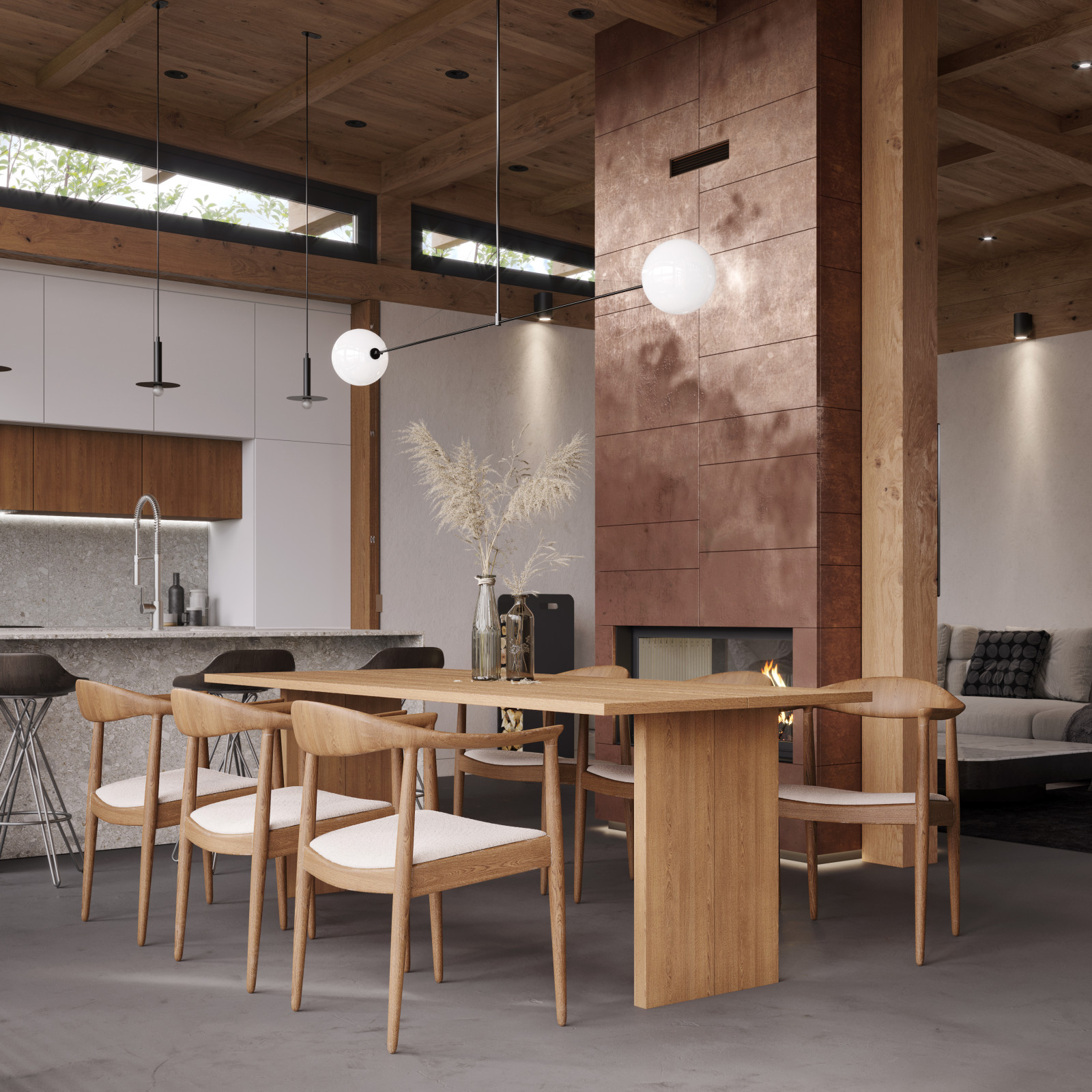 Дизайн проект частного дома в с. Лесники