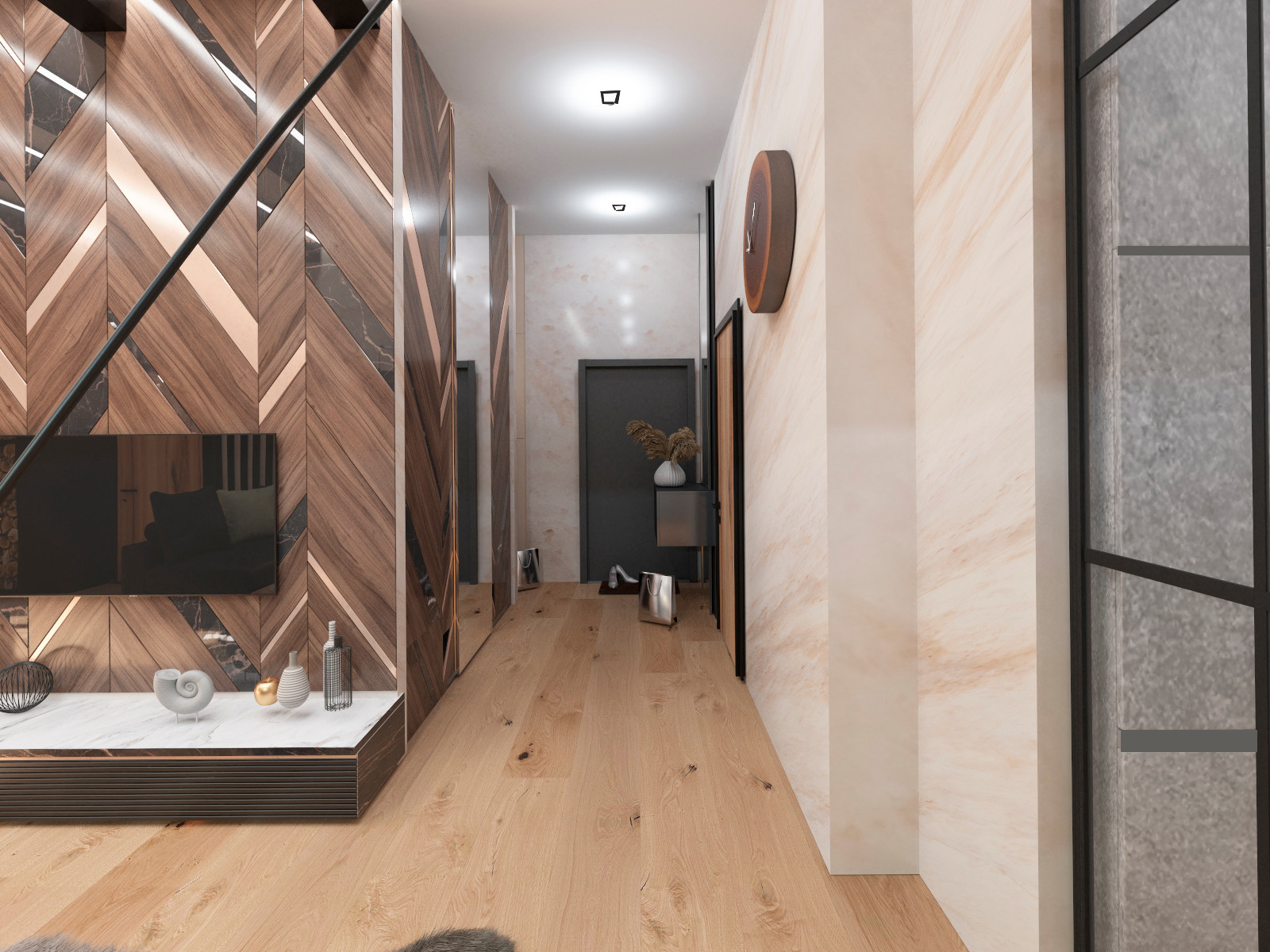 Обложка проекта: Современные апартаменты в центре Москвы