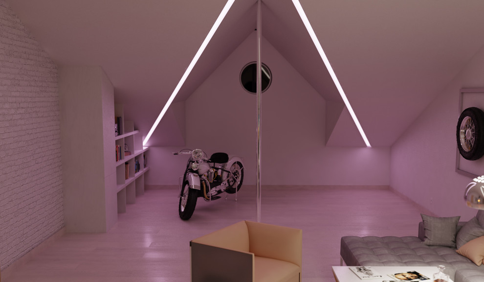 3D-визуализация коттеджа в Минино, дизайнер Анна Фокина