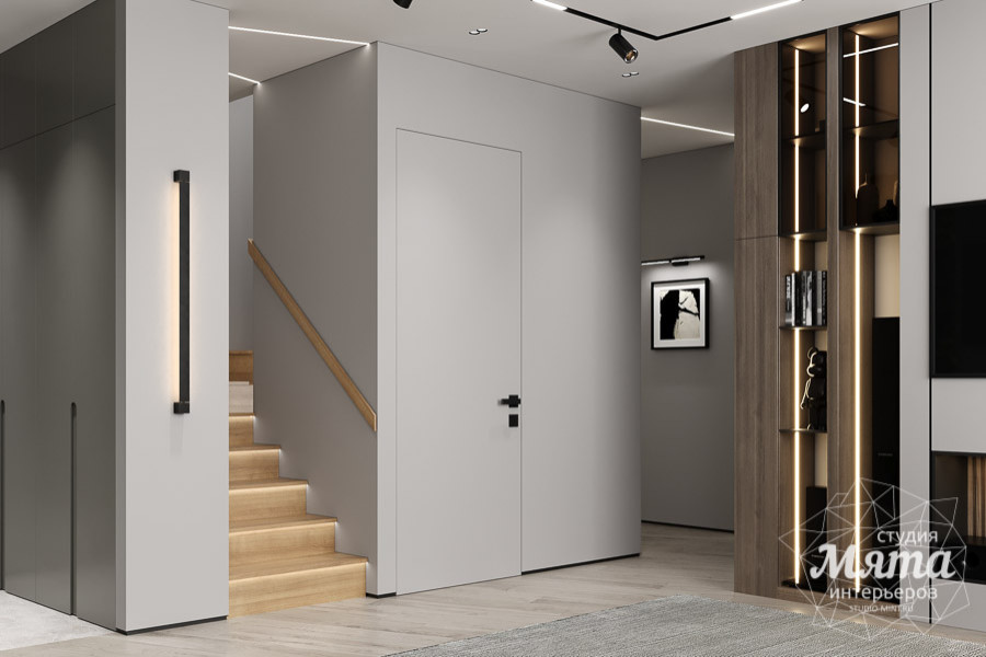 Дизайн-проект интерьера двухуровневой квартиры