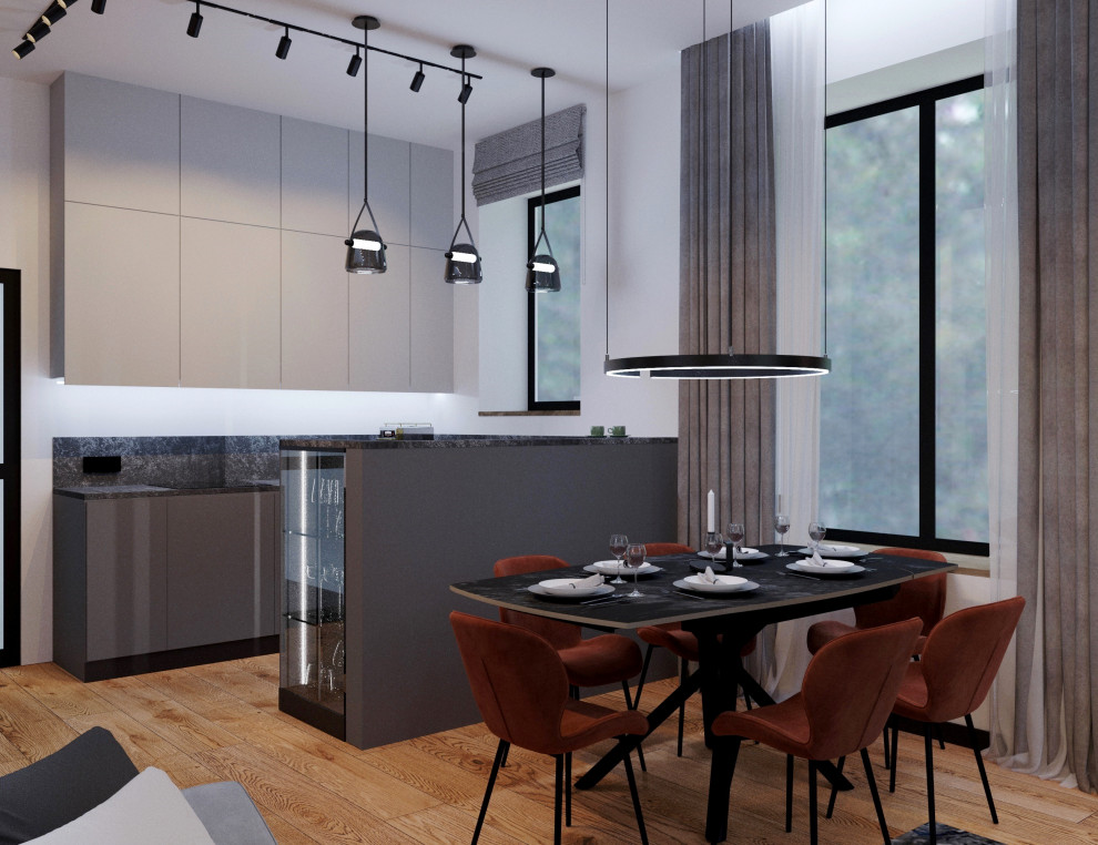 Интерьер загородного дома на Лесной, г.Красноярск.