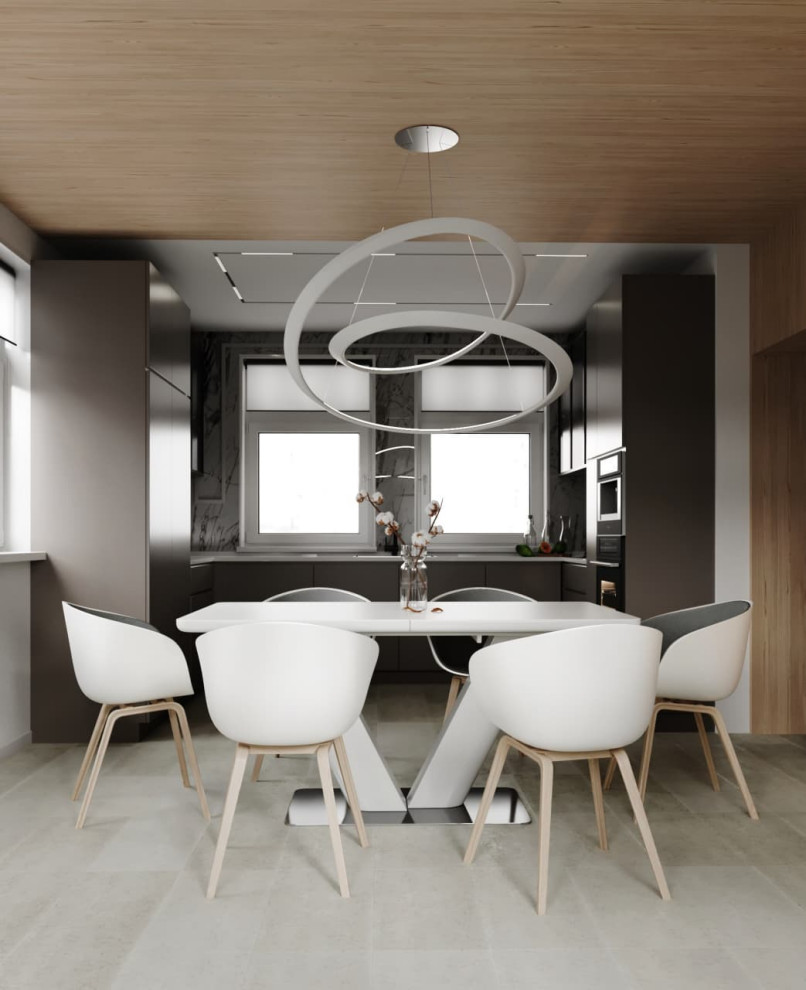 Кухня и столовая