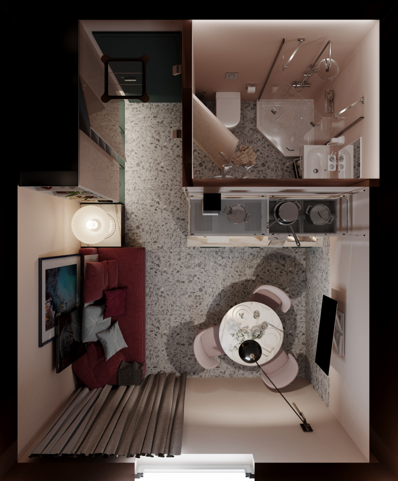 Обложка проекта: отель в КРАСНОЙ ПОЛЯНЕ