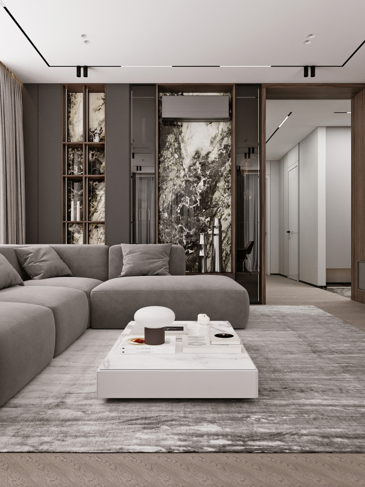 Интерьер в ЖК "Западный порт"