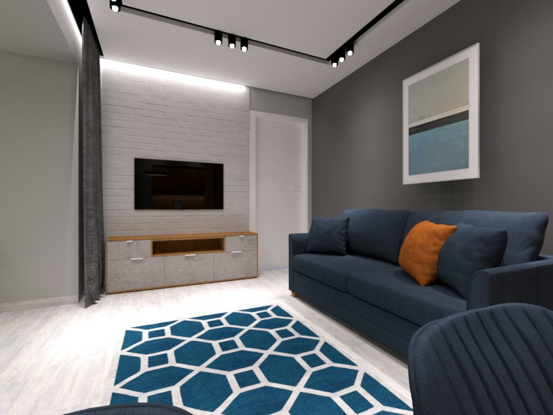 Обложка проекта: Проект кухни-гостиной