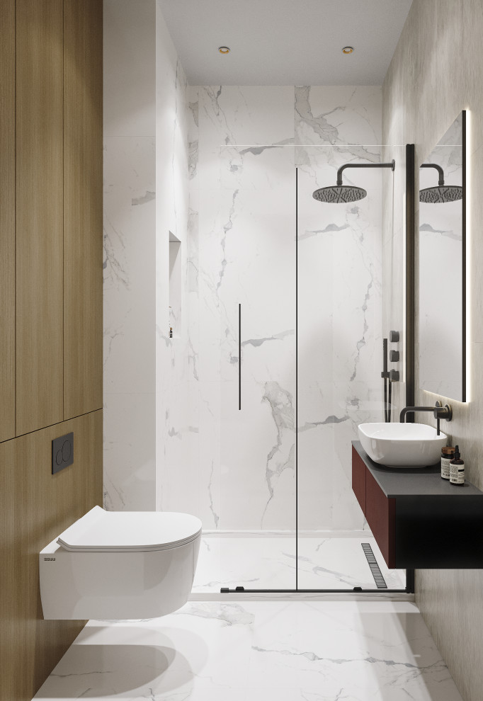 Проект 3-х комнатной квартиры THE WHITE SAVANNAH