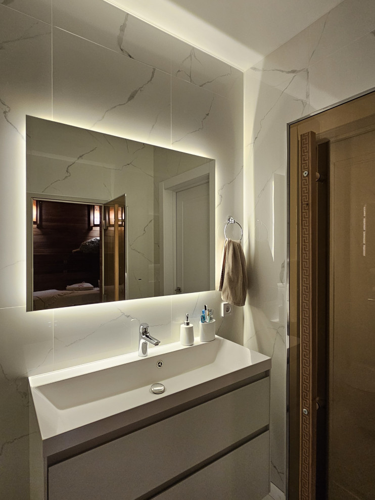 Частный дом 140 кв.м в светлых тонах