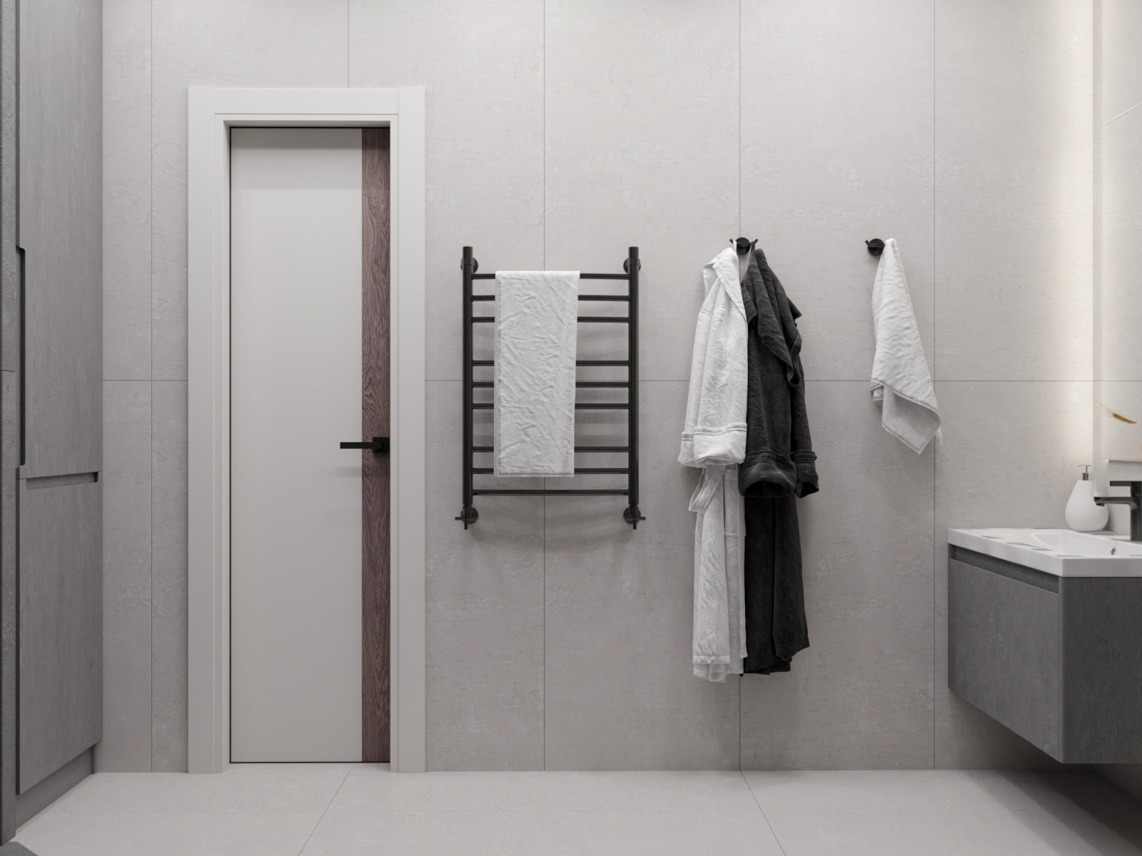 Санузел на 2 этаже загородного дома. Кемеровская обл.