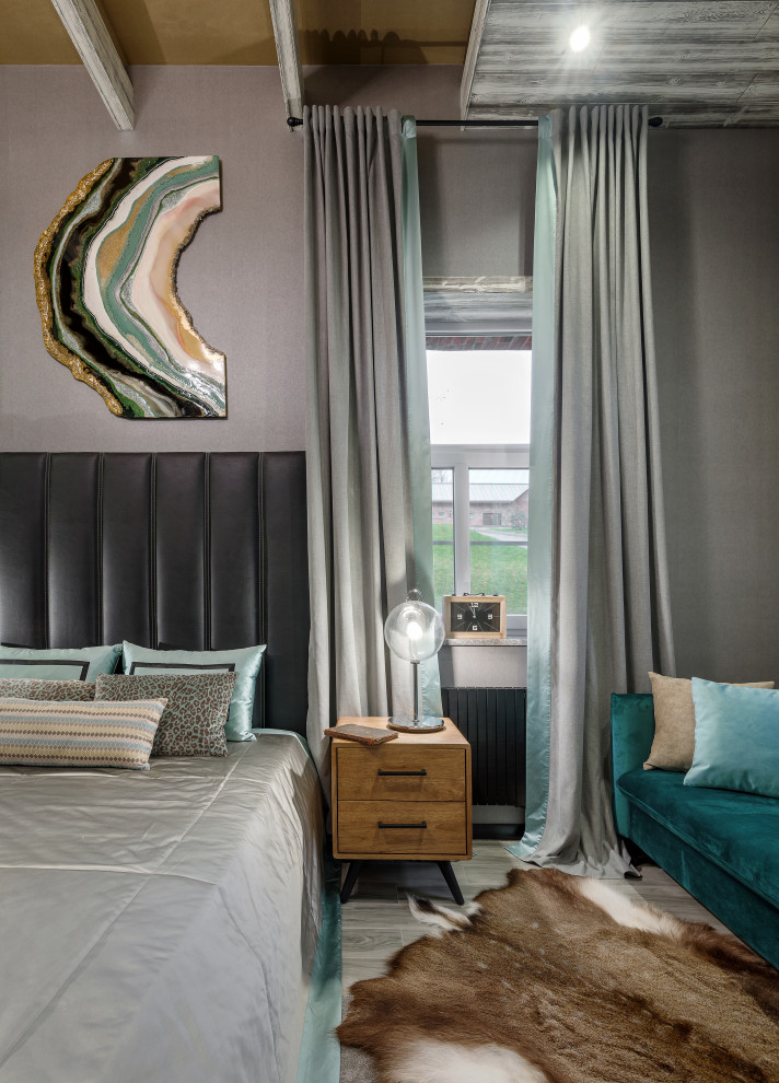 Спальня брутального гостевого дома