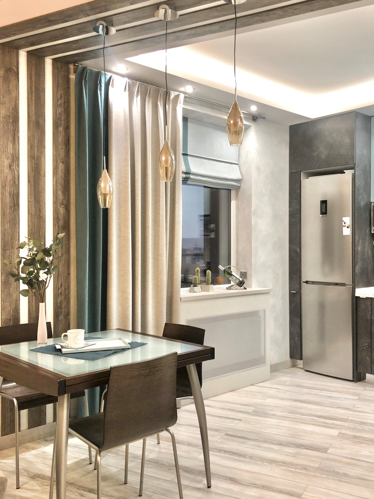 Оформление столовой зоны