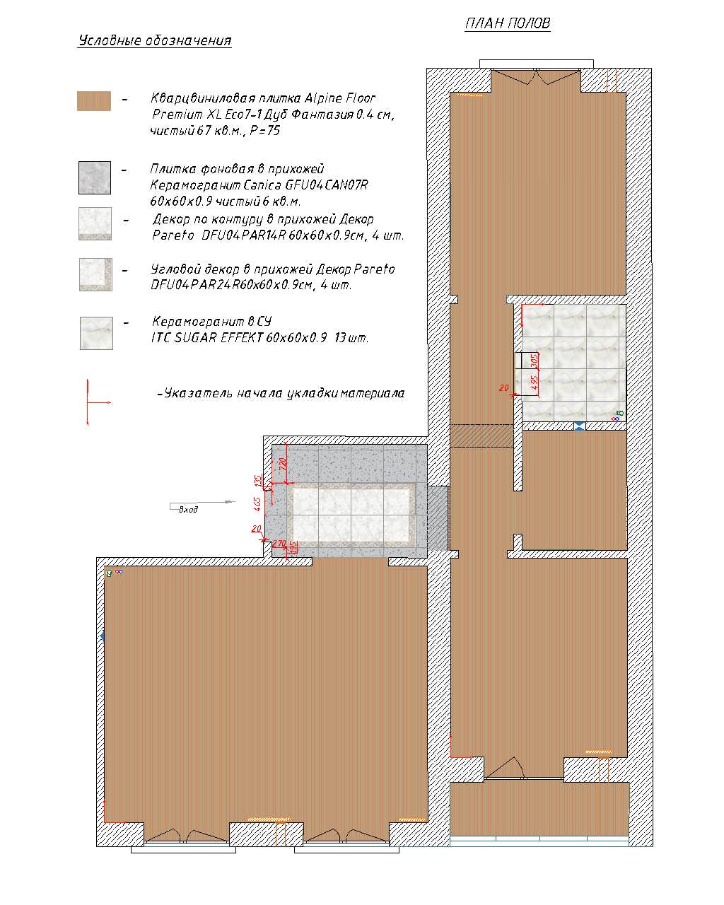 Обложка проекта: Проект городской квартиры для семьи с одним ребенком