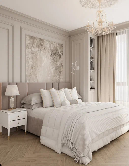 Светлая квартира 112,55 м² в современном стиле