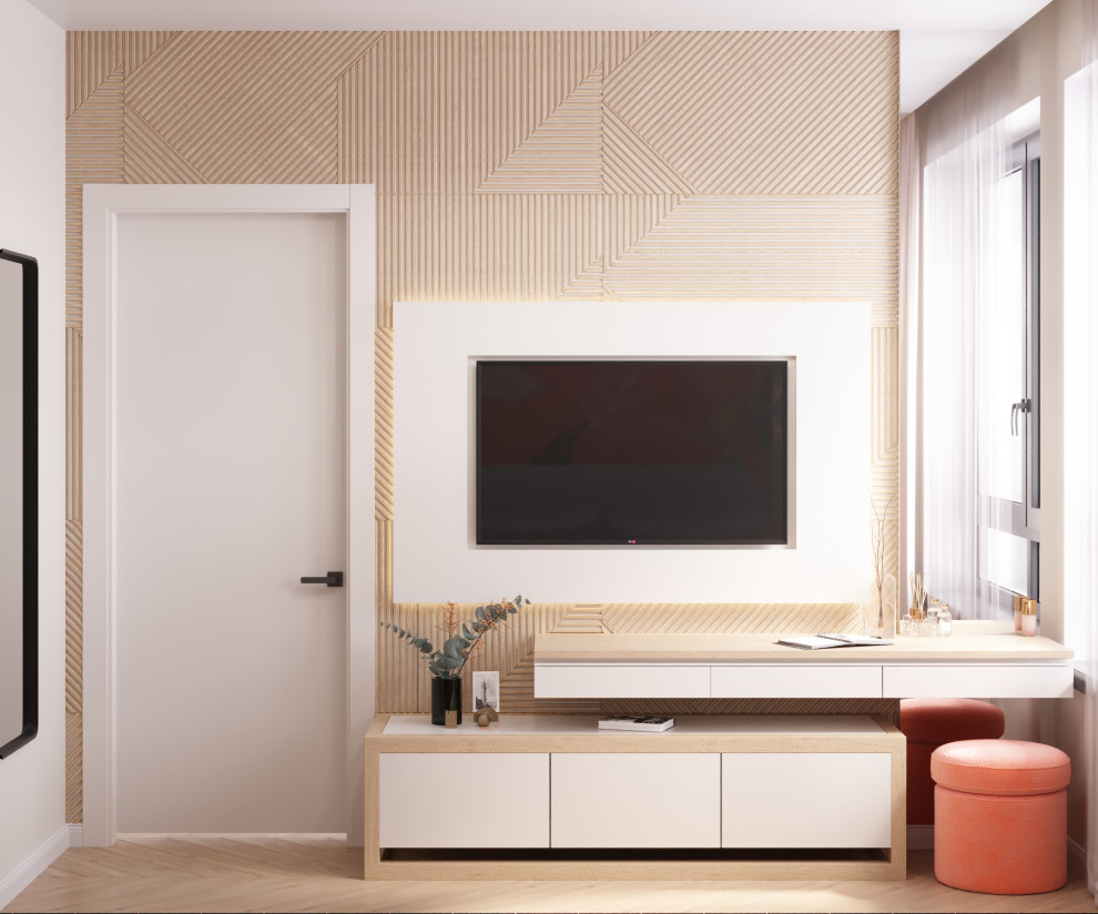 Обложка проекта: ЖК Discovery. Квартира для юной девушки.