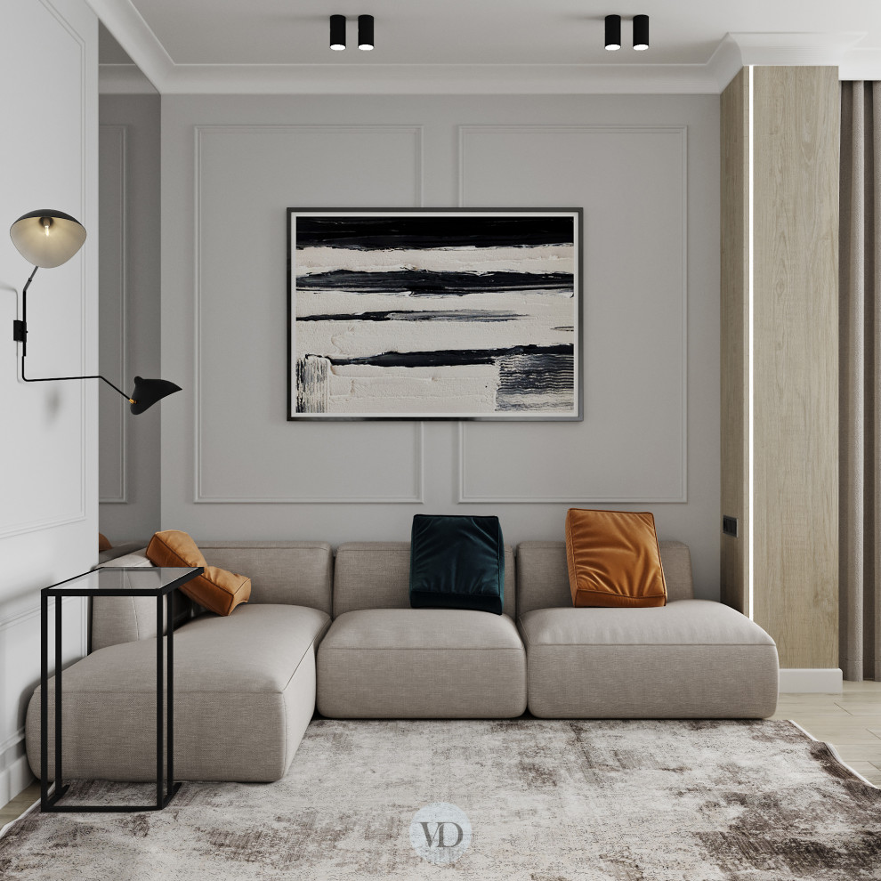 Дизайн-проект квартиры в ЖК Hьютон 2022