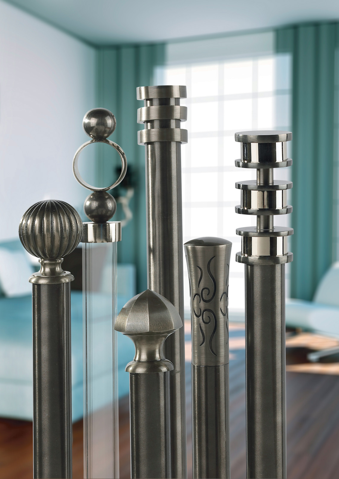 Карнизы для штор из Европы от Mercury forge