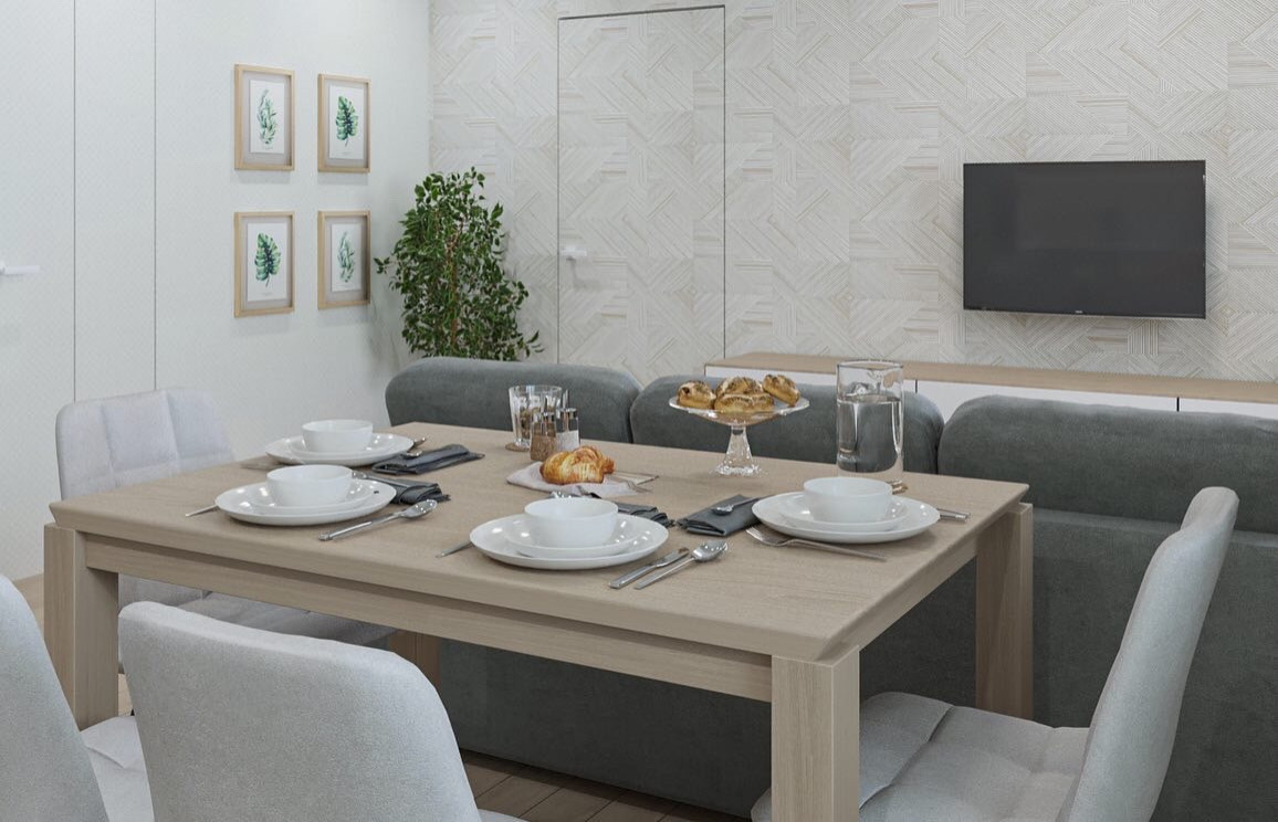 Обложка проекта: Двухкомнатная квартира в ЖК «СОКОЛЬНИКИ»