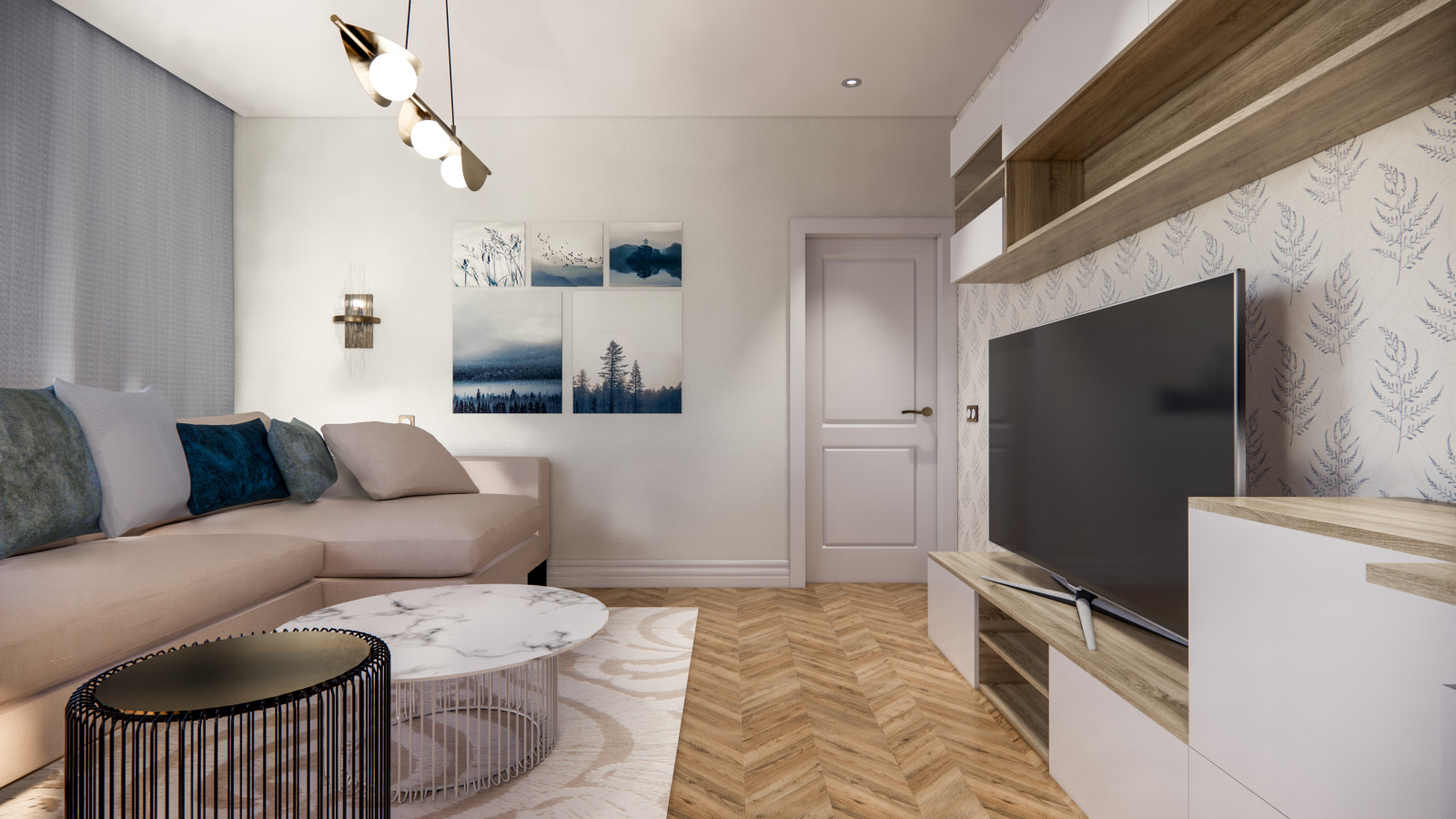 ЖК Зелёные аллеи, двухкомнатная квартира