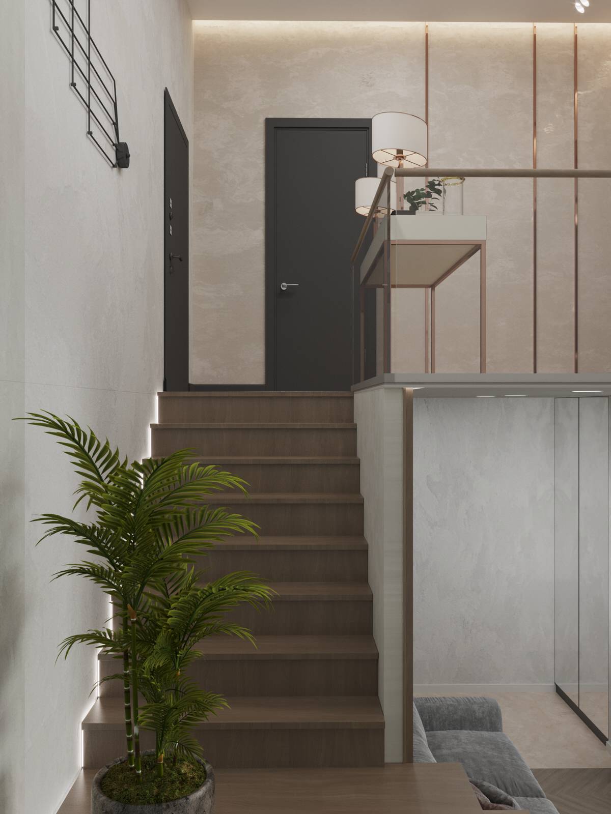 Двухуровневая квартира в Подольске