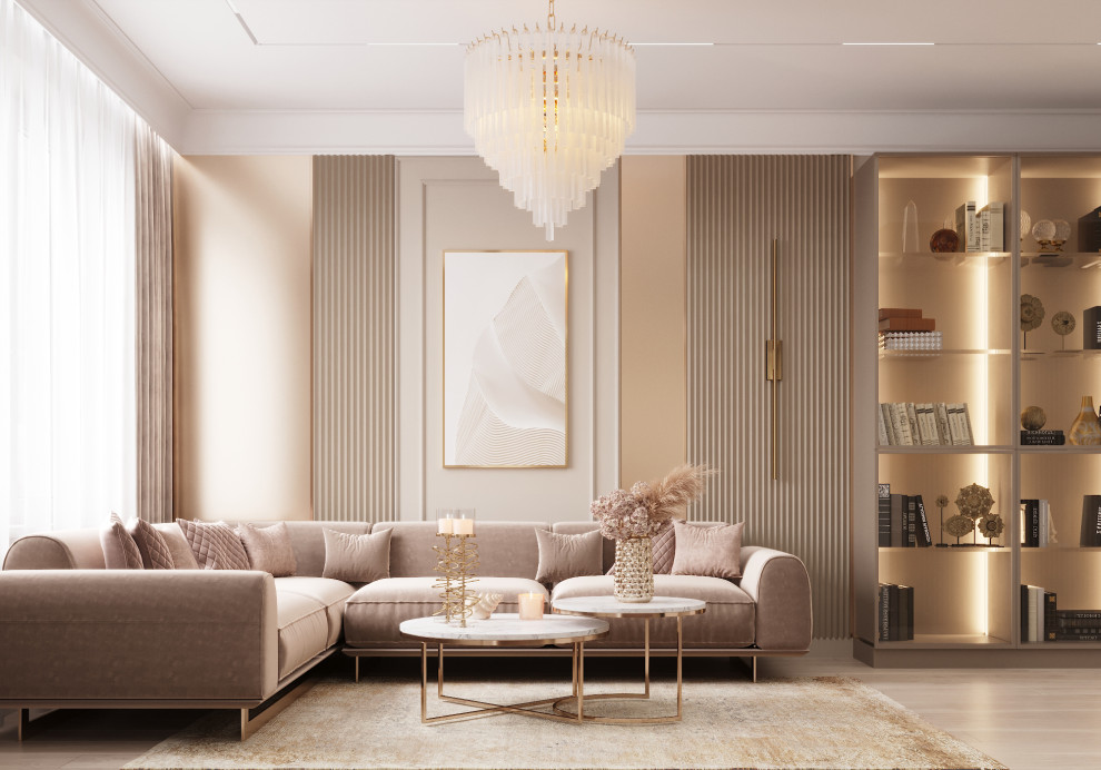 "Тайны природы". Квартира 97 кв.м, ЖК "Суворовский"