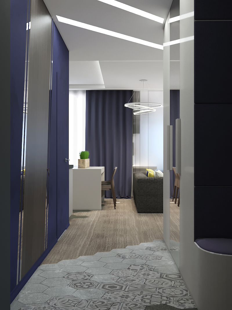 ЖК Cloud Nine, 3 комнаты, 70 м²