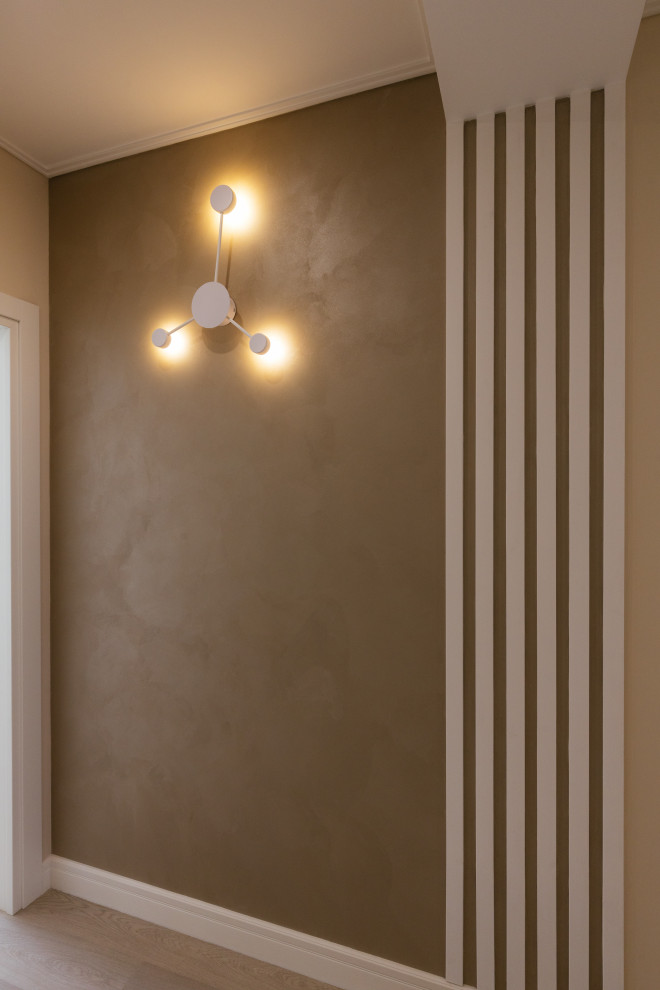 Реализованный дизайн-проект квартиры 4+ г.Тюмень