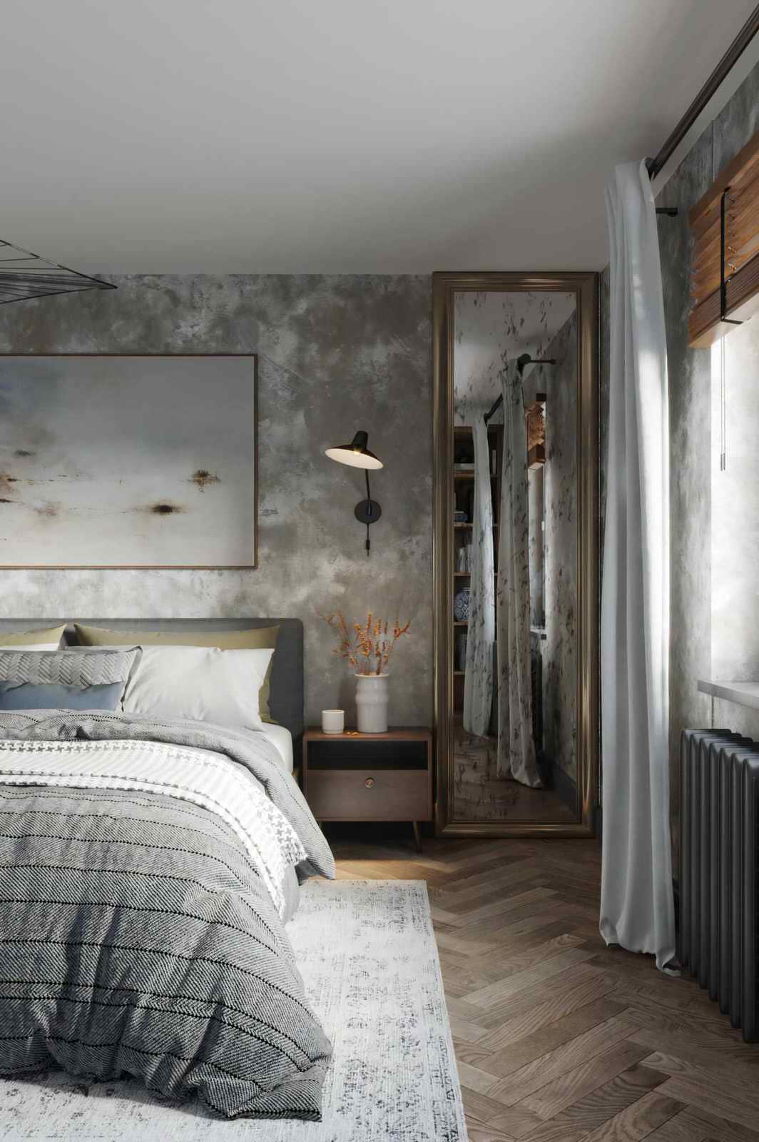 Дизайн и ремонт квартиры в КП «Новогорск» — Единство противоположностей