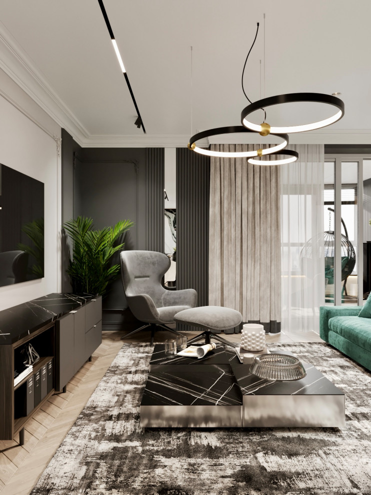 Стиль и элегантность в 100 квадратных метрах