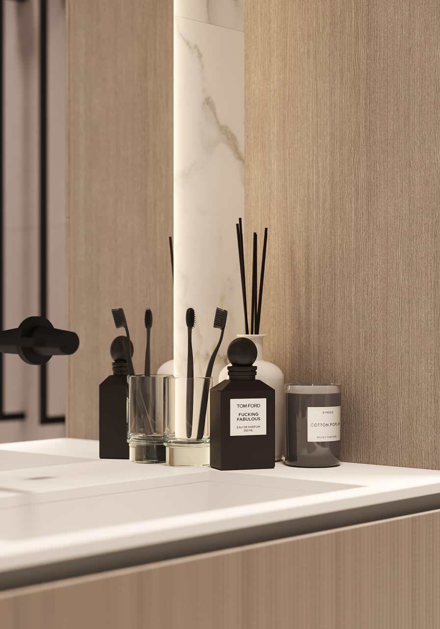 Санузел в терхкомнатной квартире в Москве, м. Войковская