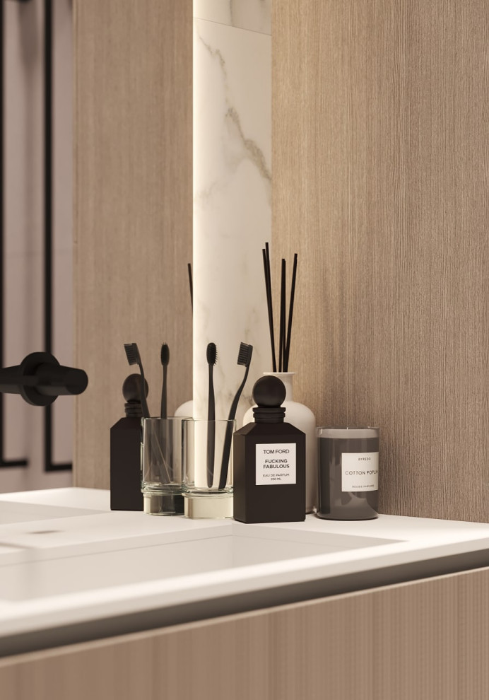 Санузел в терхкомнатной квартире в Москве, м. Войковская