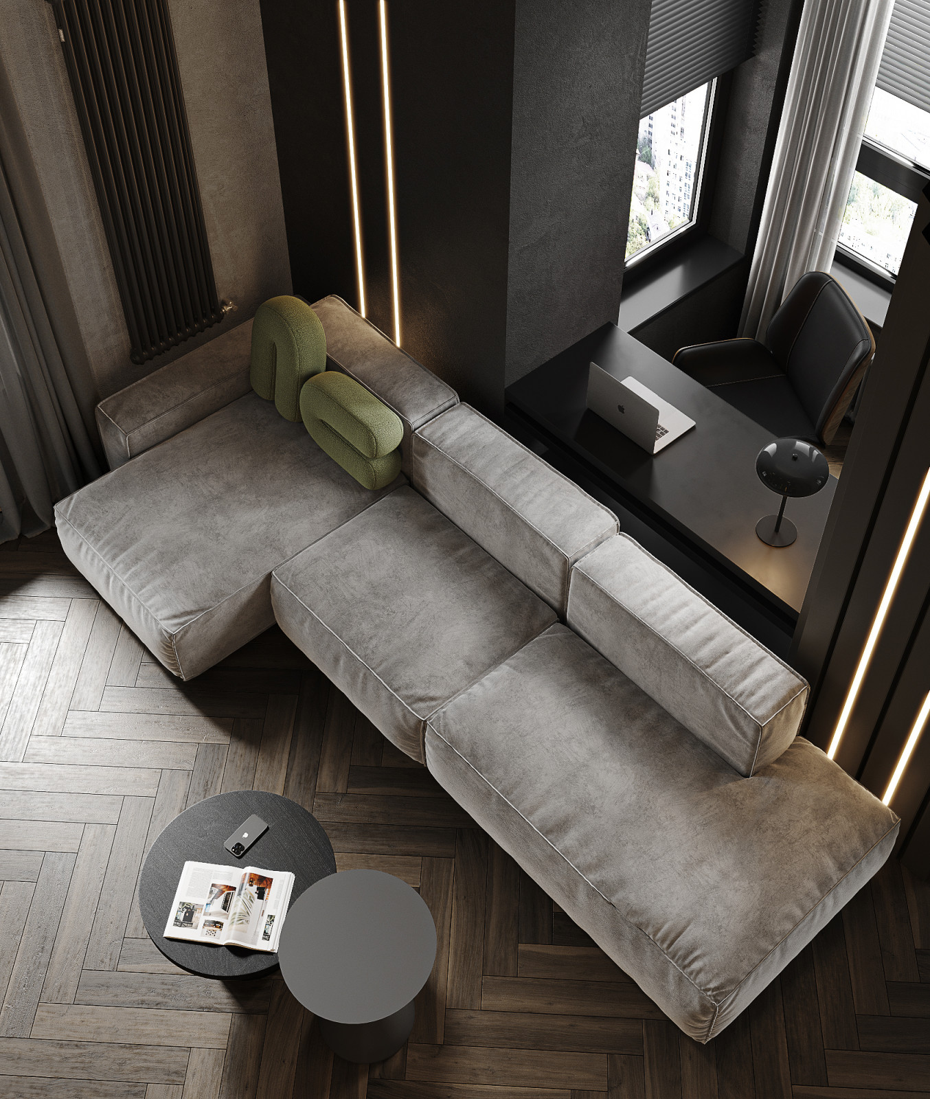 Кухня-гостиная