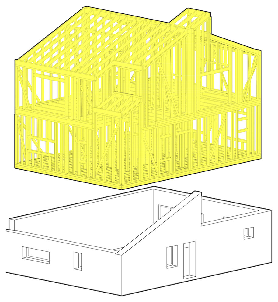 Реконструкция дома в Сходне