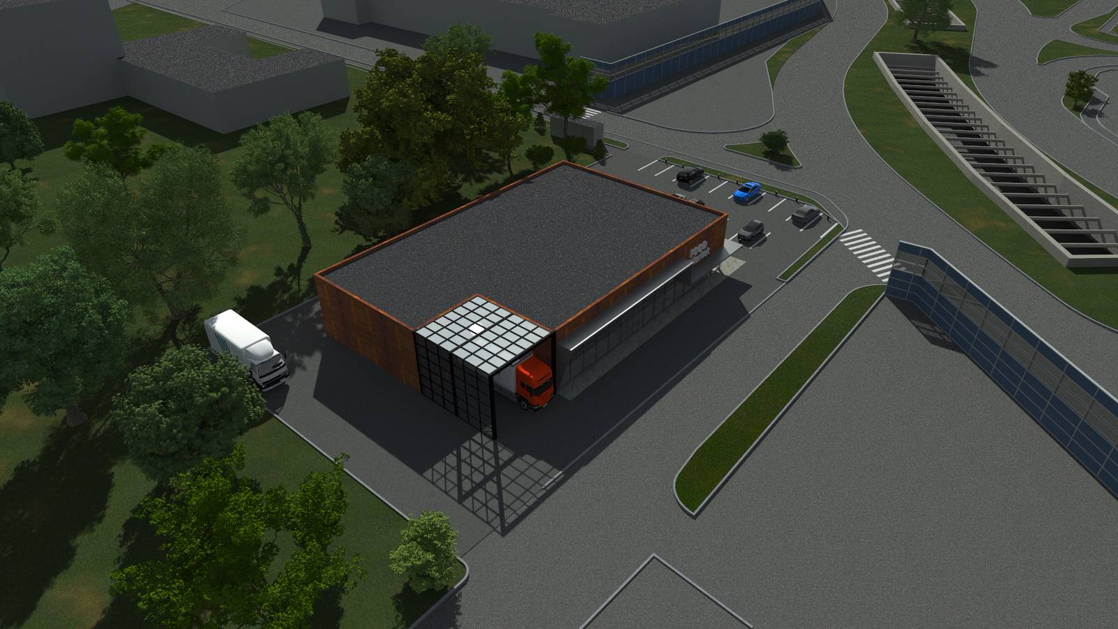 Эскизный проект торгового центра в г.Жуковский