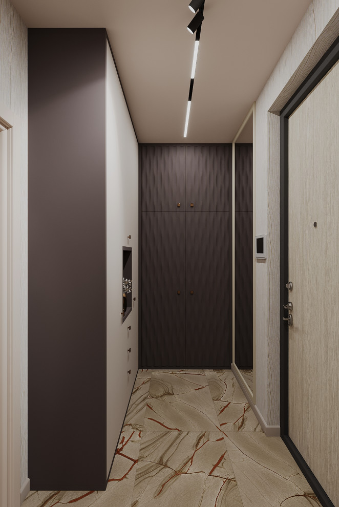 Интерьер 4-ёх комнатной квартиры_ "ПРИТЯЖЕНИЕ МАГМЫ"