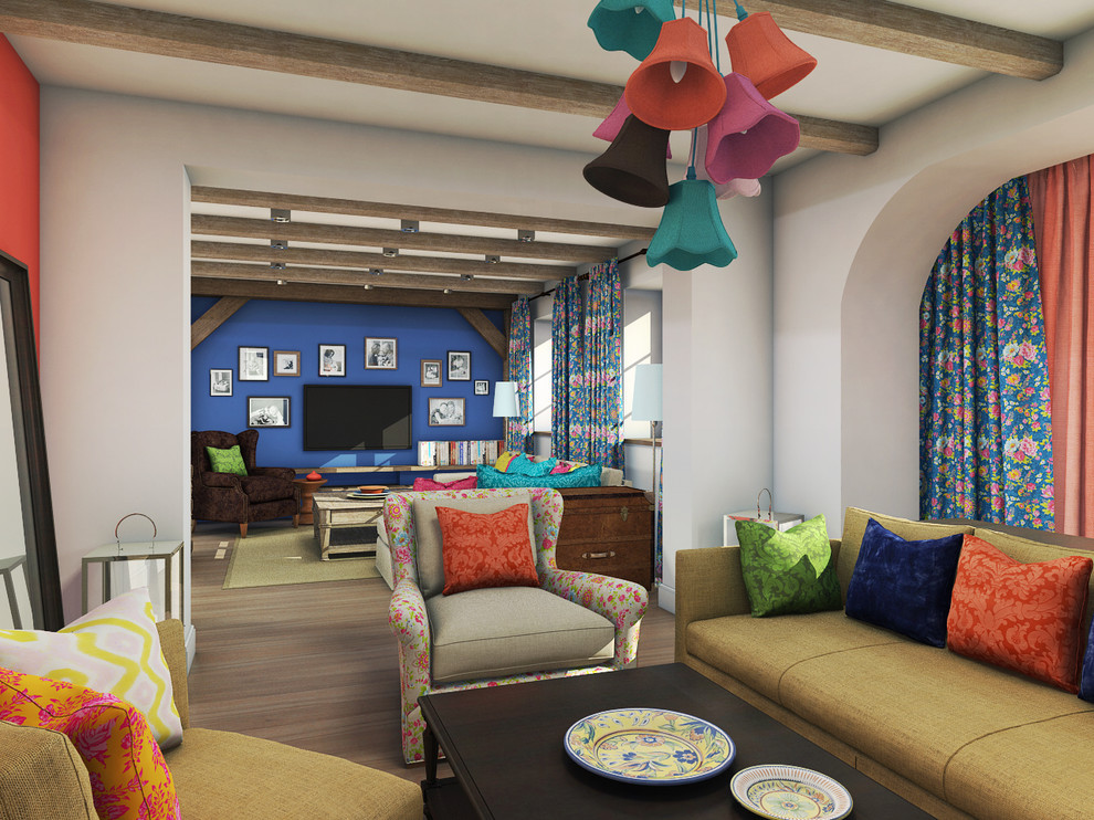 living room, kudinovo house