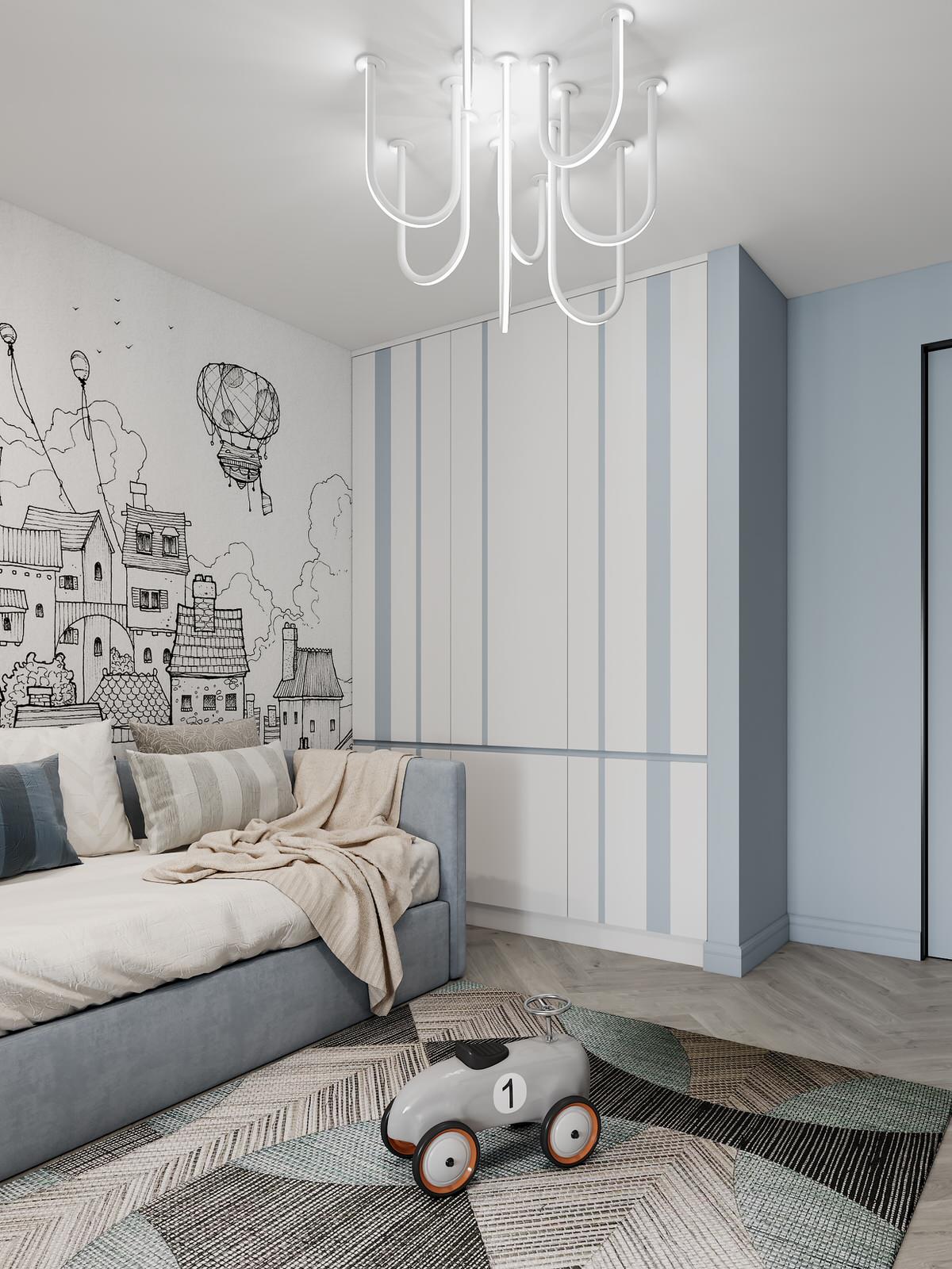 Дизайн трёхкомнатной квартиры на Смоленской улице | Санкт-Петербург | Россия |