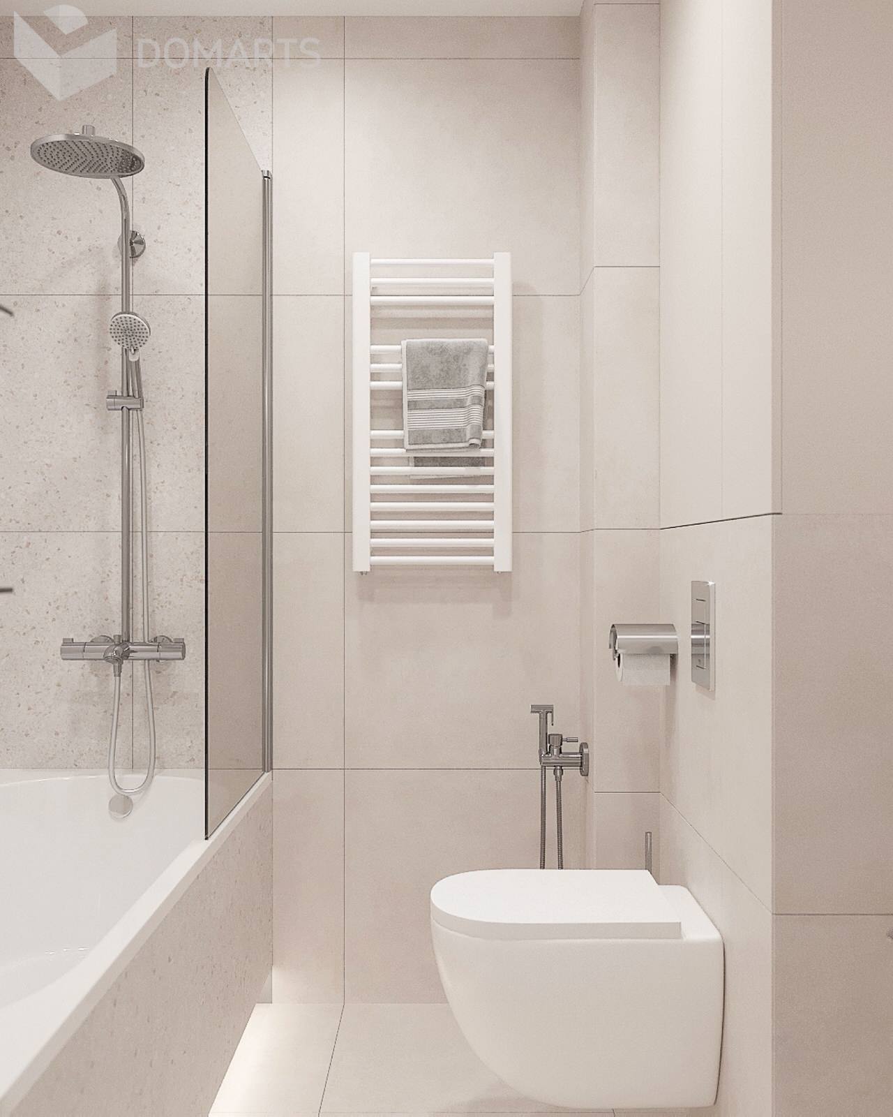 Ванная комната 3,3 м2