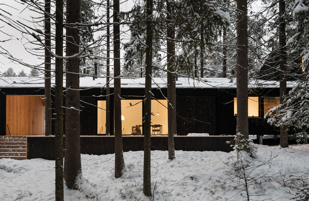 Houzz тур: Дом для двух художников на краю леса