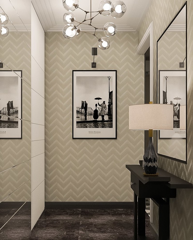 Квартира в современном стиле. Рациональное объединение пространства.