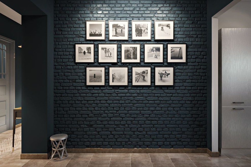 Интересная стена в стиле LOFT.