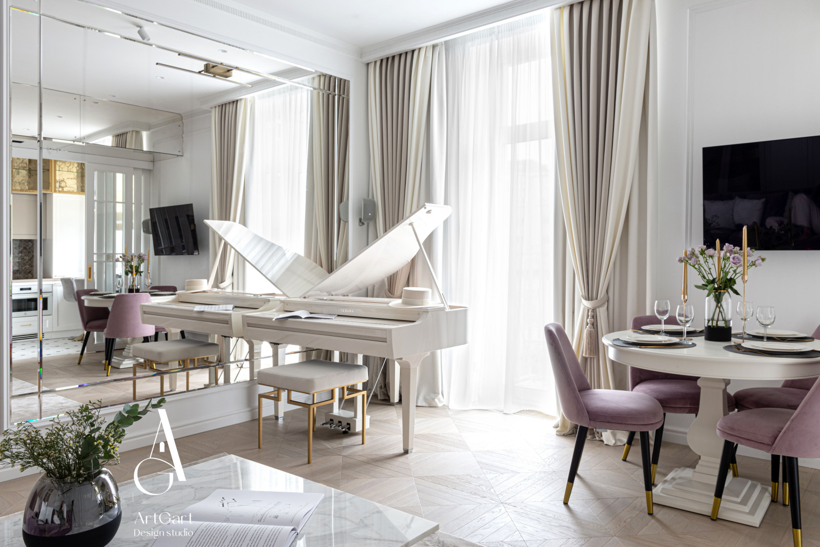 Ремонт квартиры в Московском доме композиторов