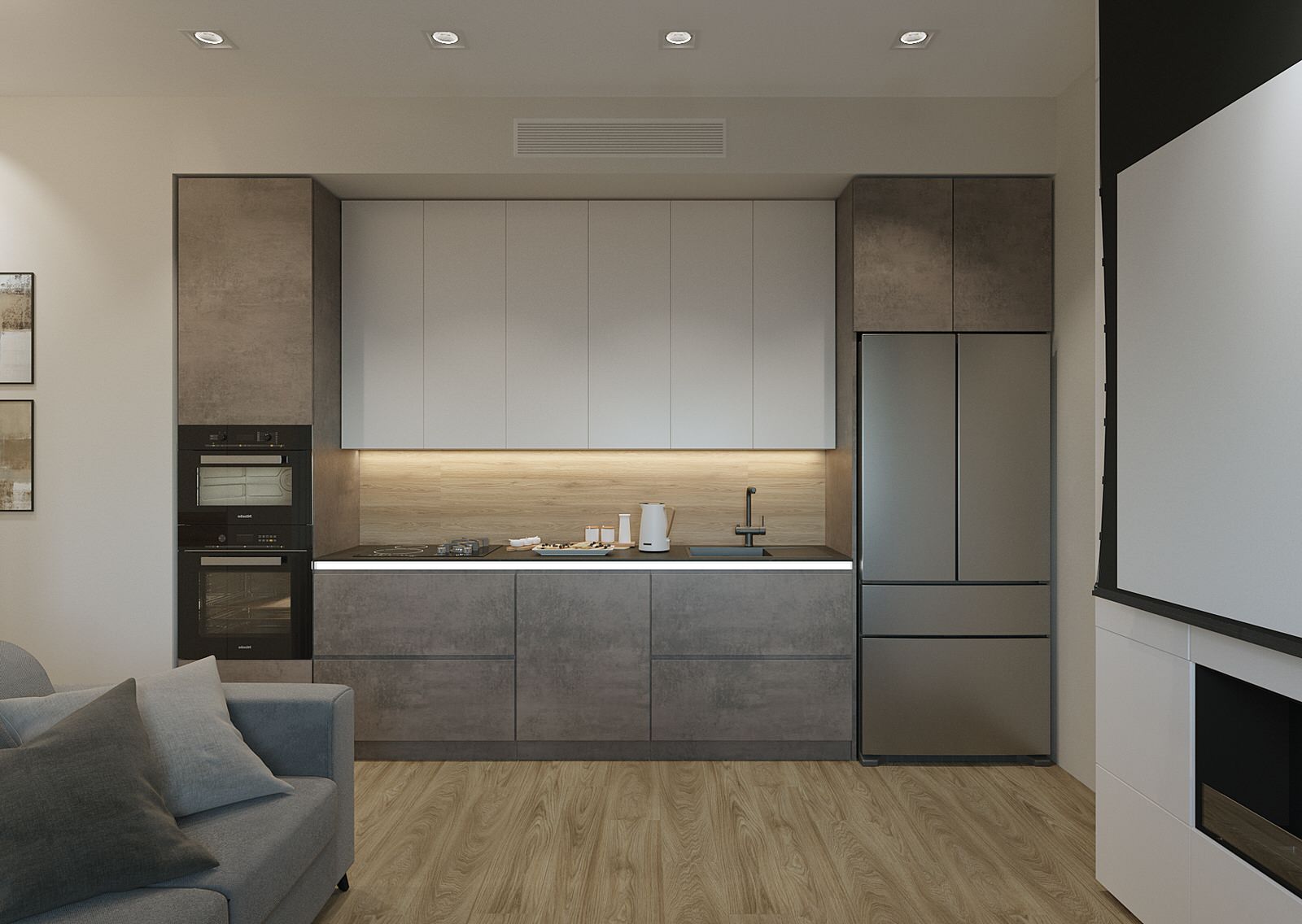 Кухня-гостиная "Победы"