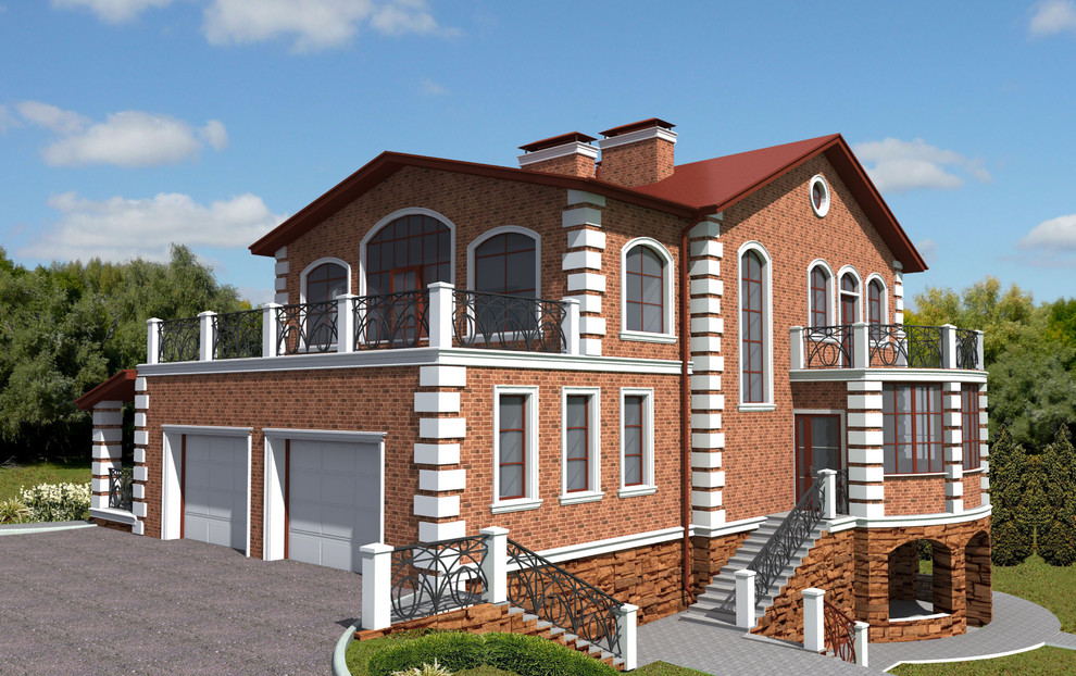 Обложка проекта: Жилой загородный дом в Подмосковье