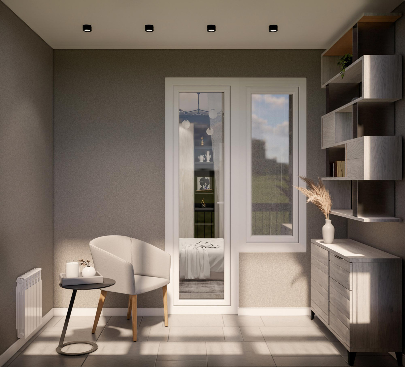 Квартира площадью 67 м2