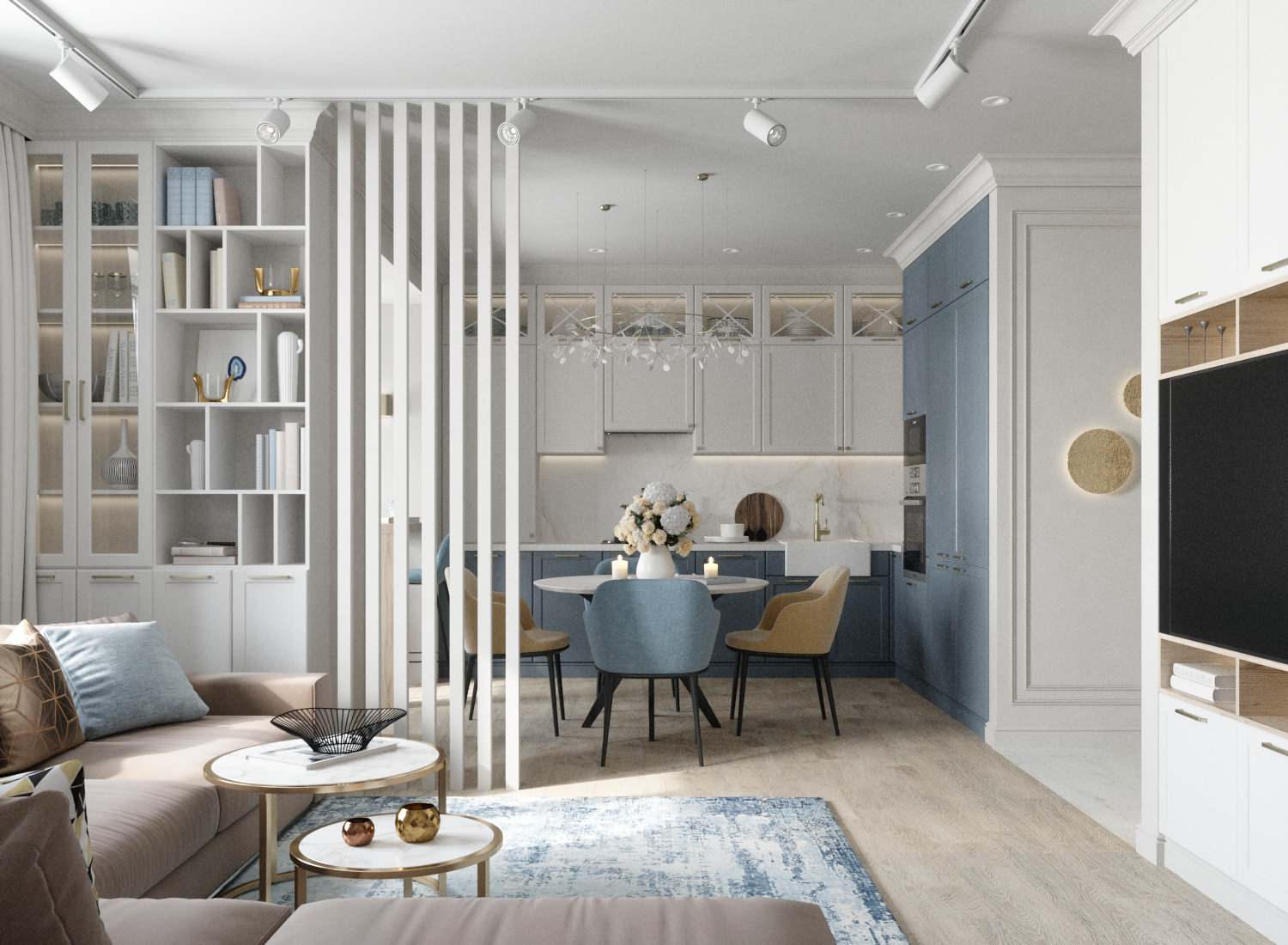 Обложка проекта: #level_homm квартира 2уровневая 90 м.кв.