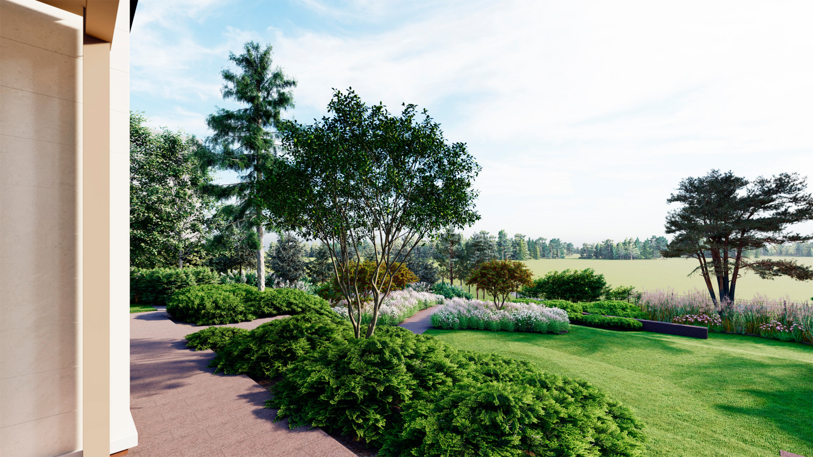 Cад с восточным колоритом. КП Агаларов Эстейт . 2021