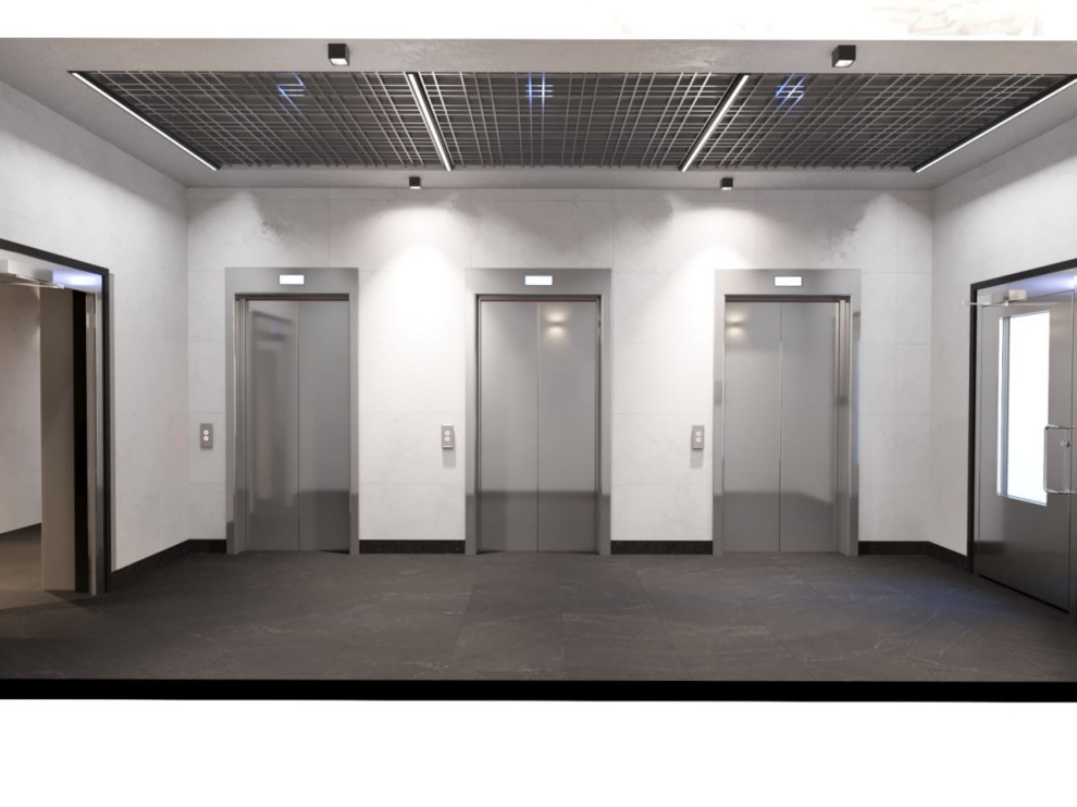 3d Визуализация мест общественного пользования в ЖК Прагма-Сити