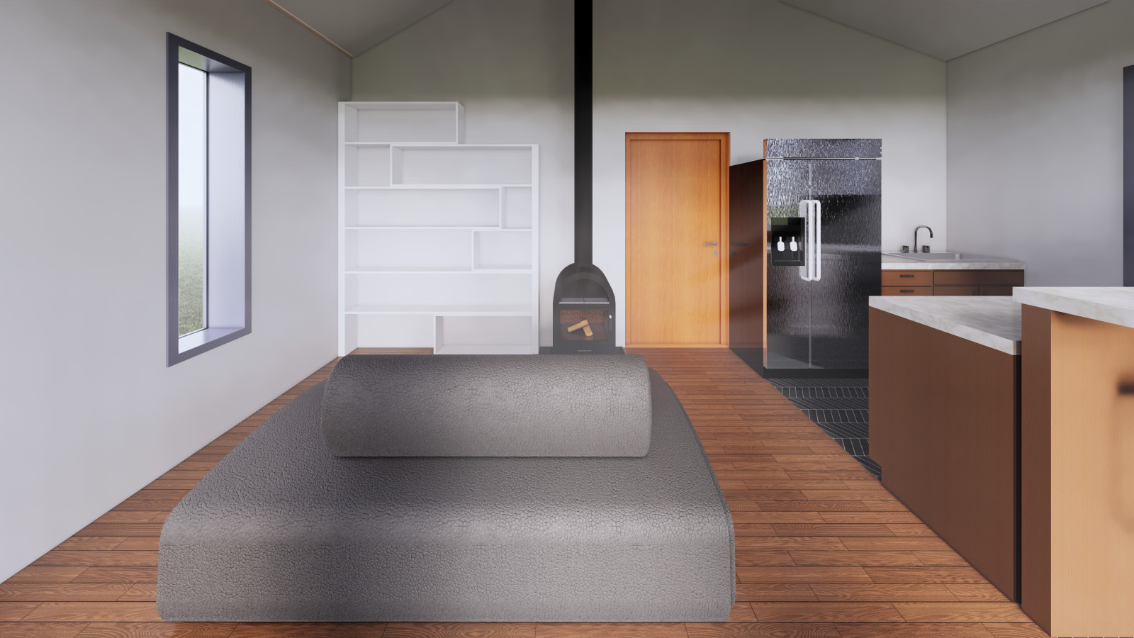 Проект каркасного жилого дома для заказчика из Норвегии